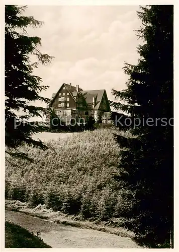 AK / Ansichtskarte  Baerenburg_Sachsen Berghotel Friedrichshoehe Baerenburg Sachsen