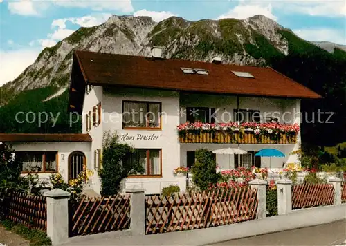 AK / Ansichtskarte  Oberstdorf Haus Dressler Oberstdorf