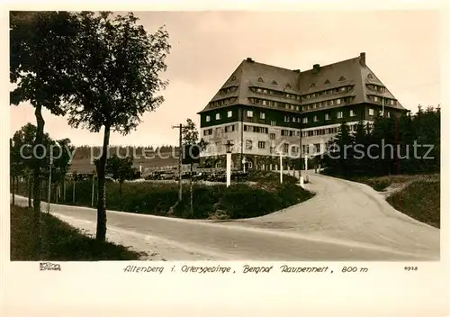 AK / Ansichtskarte  Altenberg_Erzgebirge Berghof Raupennest Altenberg Erzgebirge