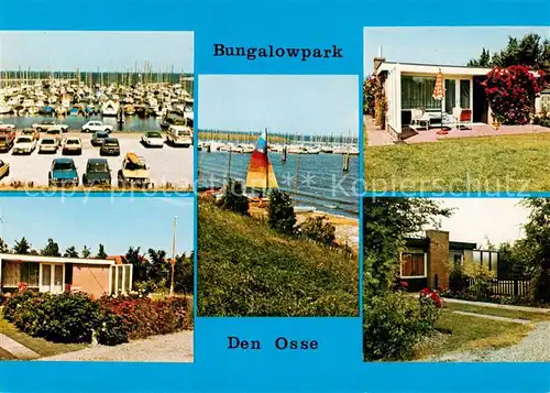 AK / Ansichtskarte 73801853 Den-Osse_NL Bungalowpark Bootshafen Bungalows 