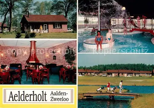 AK / Ansichtskarte  Aalden_NL AEGOn Vakantiepark Aelderholt Hallenbad Golf Gastraum 