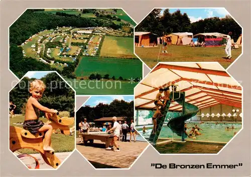 AK / Ansichtskarte 73801864 Meppen_Coevorden_NL Vakantieoor De Bronzen Emmer Spielplatz Tischtennis Hallenbad 