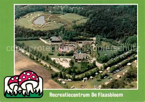 AK / Ansichtskarte  Chaam_NL Recreatiecentrum De Flaasbloem Fliegeraufnahme 