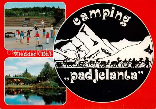 AK / Ansichtskarte 73801892 Vledder_NL Camping Padjelanta Details 