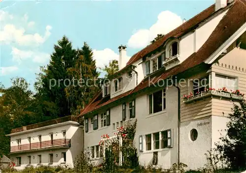 AK / Ansichtskarte 73801927 Badenweiler Haus Gottestreue Badenweiler