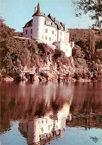 AK / Ansichtskarte Chateau de la Treyne_Souillac Bourzolles_46_Lot Le Chateau sur les Bords de la Dordogne 