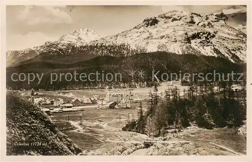 AK / Ansichtskarte Celerina_GR Panorama Celerina_GR