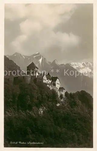 AK / Ansichtskarte  Vaduz_Liechtenstein_FL Schloss Vaduz 