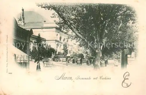 AK / Ansichtskarte  Memmingen Promenade mit Kurhaus Memmingen