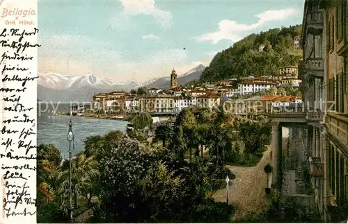 AK / Ansichtskarte 73802016 Bellagio_Lago_di_Como_IT Grand Hotel Alpenblick 