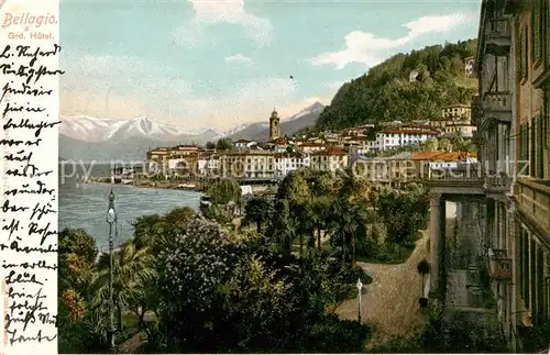 AK / Ansichtskarte  Bellagio_Lago_di_Como_IT Grand Hotel Alpenblick 