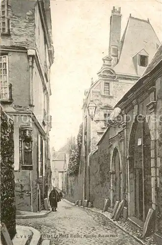 AK / Ansichtskarte Le_Mans_Sarthe Vieilles maisons Rue de Vaux Le_Mans_Sarthe