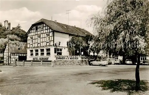 AK / Ansichtskarte  Burglahr Hotel Burghof Burglahr