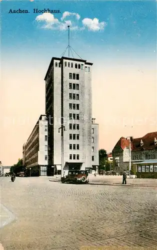 AK / Ansichtskarte  Aachen Hochhaus Aachen