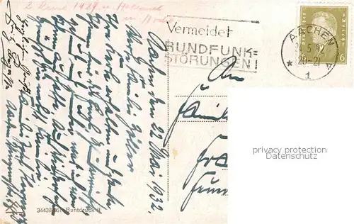 AK / Ansichtskarte  Aachen Hochhaus Aachen