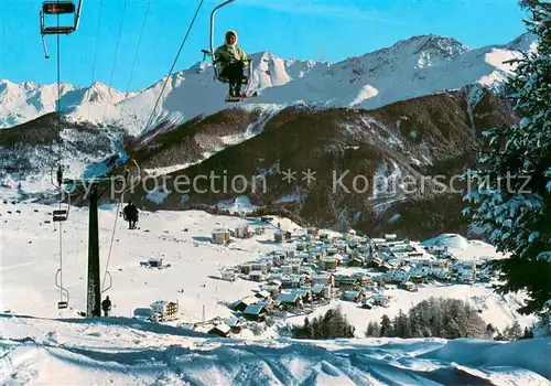 AK / Ansichtskarte 73802050 Sessellift_Chairlift_Telesiege Sertaus Tirol 