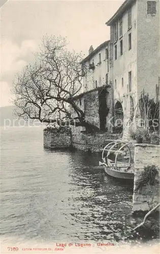 AK / Ansichtskarte Gandria_Lago_di_Lugano Teilansicht Gandria_Lago_di_Lugano