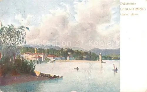 AK / Ansichtskarte  Desenzano__del_Garda Landori pittore 