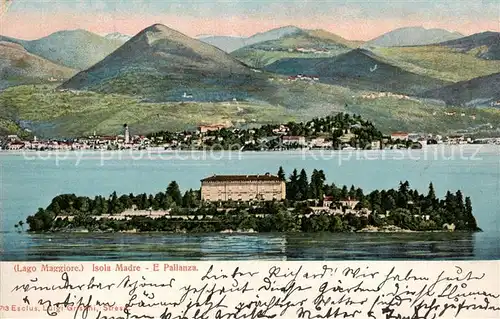 AK / Ansichtskarte  Isola_Madre_Lago_Maggiore_Stresa_IT Panorama 