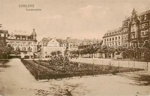 AK / Ansichtskarte  Koblenz__Rhein Goebenplatz 