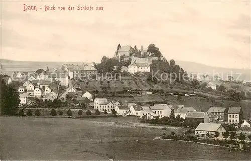 AK / Ansichtskarte  Daun_Eifel Blick von der Schleife aus Daun_Eifel