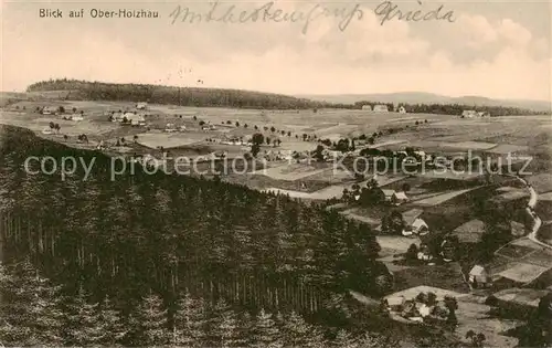 AK / Ansichtskarte  Ober-Holzhau_Rechenberg-Bienenmuehle_Erzgebirge Panorama Sommerfrische 