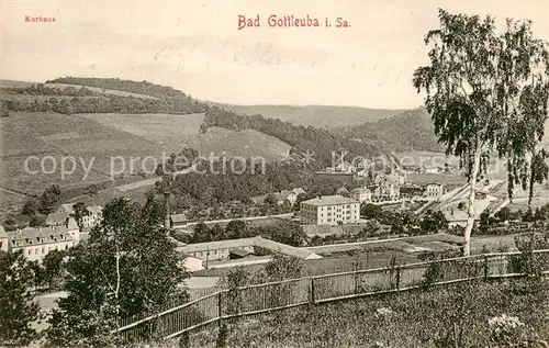 AK / Ansichtskarte  Bad_Gottleuba-Berggiesshuebel Panorama Bad