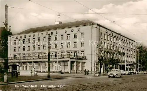 AK / Ansichtskarte  Karl-Marx-Stadt Chemnitzer Hof Karl-Marx-Stadt