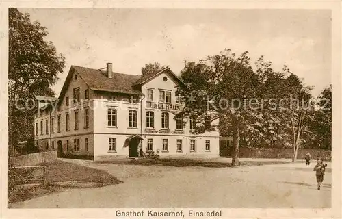 AK / Ansichtskarte 73802228 Einsiedel_Chemnitz Gasthof Kaiserhof Einsiedel Chemnitz