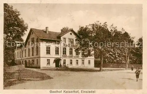 AK / Ansichtskarte  Einsiedel_Chemnitz Gasthof Kaiserhof Einsiedel Chemnitz