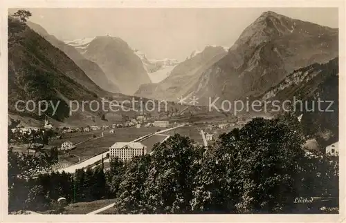 AK / Ansichtskarte Linthal__GL Panorama 