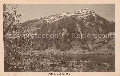 AK / Ansichtskarte Arth__SZ Panorama 