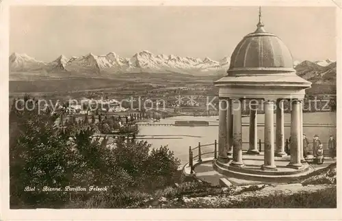 AK / Ansichtskarte Biel_Bienne Pavillon Felseck Biel Bienne