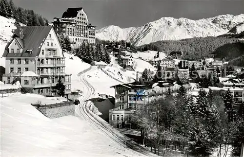 AK / Ansichtskarte Davos_Dorf_GR Anna Maria Derby Hotel Guardavai Davos_Dorf_GR