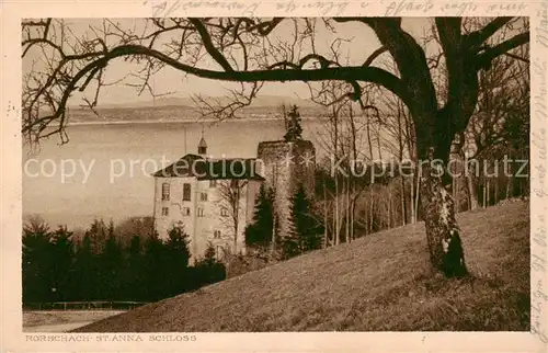AK / Ansichtskarte Rorschach_Bodensee_SG St Anna Schloss 