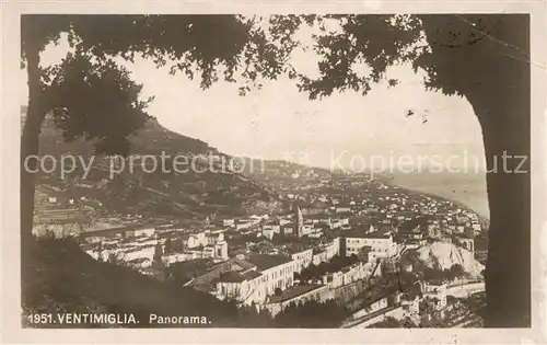 AK / Ansichtskarte 73802317 Ventimiglia_Vintimille_Liguria_IT Panorama 