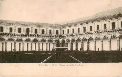 AK / Ansichtskarte  Padula_Salerno_IT Gran Chiostro della Certosa 