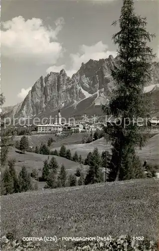 AK / Ansichtskarte  Cortina_d_Ampezzo Pomagagnon Cortina_d_Ampezzo