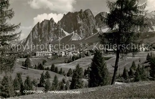 AK / Ansichtskarte  Cortina_d_Ampezzo Pomagnon Cortina_d_Ampezzo