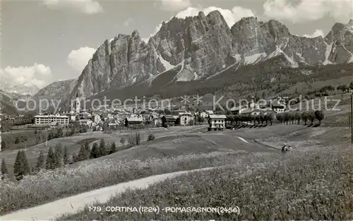 AK / Ansichtskarte  Cortina_d_Ampezzo Pomagnon Cortina_d_Ampezzo