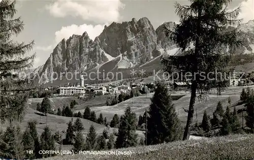 AK / Ansichtskarte  Cortina_d_Ampezzo Pomagagnon Cortina_d_Ampezzo