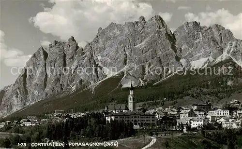 AK / Ansichtskarte  Cortina_d_Ampezzo Pomagagnon Cortina_d_Ampezzo