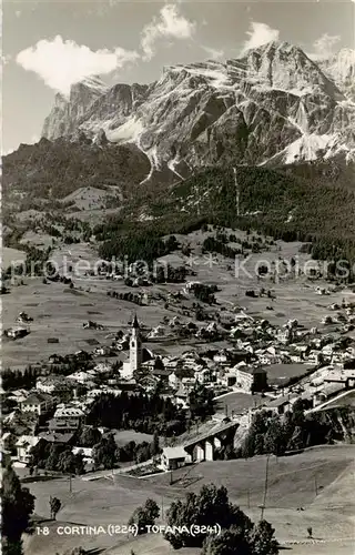 AK / Ansichtskarte  Cortina_d_Ampezzo Tofana Cortina_d_Ampezzo