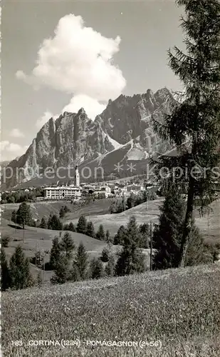 AK / Ansichtskarte  Cortina_d_Ampezzo Pomagagnon Cortina_d_Ampezzo