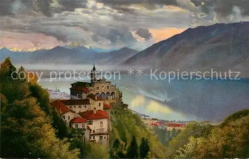 AK / Ansichtskarte Locarno_Lago_Maggiore_TI Panorama 