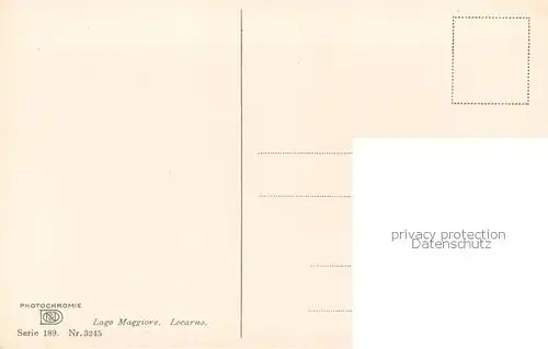 AK / Ansichtskarte Locarno_Lago_Maggiore_TI Panorama 