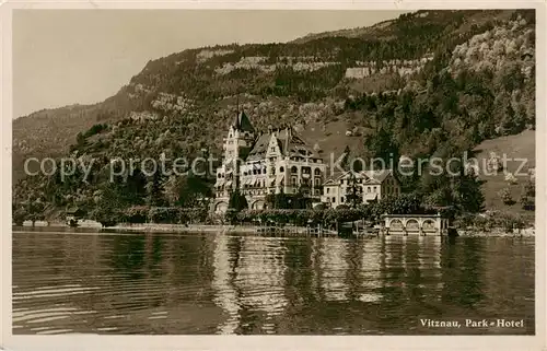 AK / Ansichtskarte Vitznau_Witznau_Vierwaldstaettersee_LU Park Hotel 