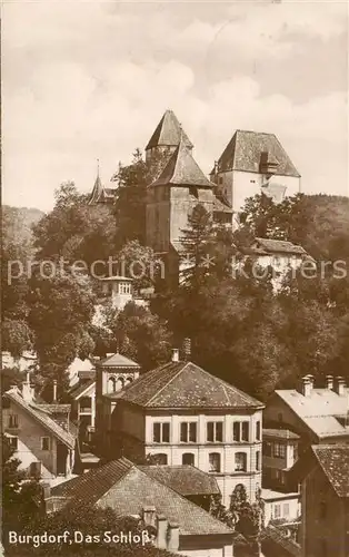 AK / Ansichtskarte Burgdorf_BE Das Schloss 