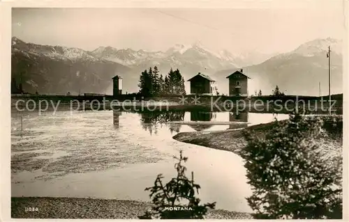 AK / Ansichtskarte Montana_Crans_VS Panorama 