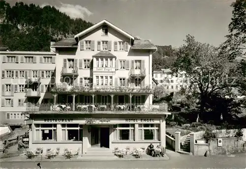 AK / Ansichtskarte Engelberg__OW Hotel Restaurant Engel 